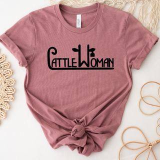 CattleWoman Eartag T-Shirt (XS-4XL) - Multiple Colors!