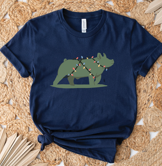 Pig Christmas Lights T-Shirt (XS-4XL) - Multiple Colors!