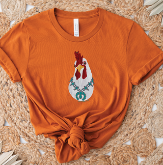 White Chicken Squash Blossom T-Shirt (XS-4XL) - Multiple Colors!h