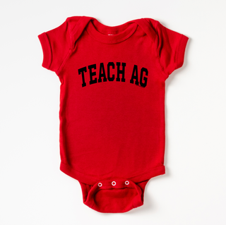 Varsity Teach Ag One Piece/T-Shirt (Newborn - Youth XL) - Multiple Colors!