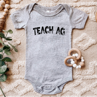 Teach Ag Cutout One Piece/T-Shirt (Newborn - Youth XL) - Multiple Colors!