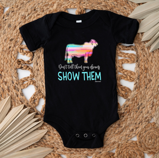 Show Them Brahman One Piece/T-Shirt (Newborn - Youth XL) - Multiple Colors!