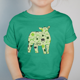 Saint Patrick Heifer One Piece/T-Shirt (Newborn - Youth XL) - Multiple Colors!