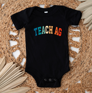 Varsity Teach Ag Color One Piece/T-Shirt (Newborn - Youth XL) - Multiple Colors!