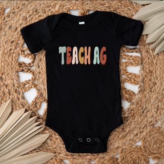 Boho Teach Ag One Piece/T-Shirt (Newborn - Youth XL) - Multiple Colors!