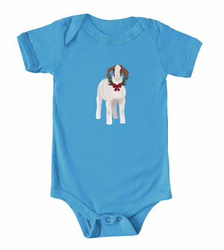 Christmas Goat One Piece/T-Shirt (Newborn - Youth XL) - Multiple Colors!