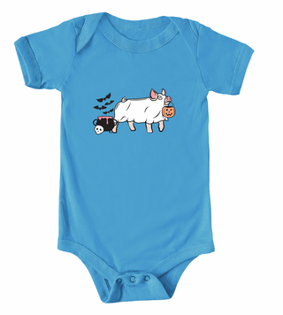 Ghost Pig One Piece/T-Shirt (Newborn - Youth XL) - Multiple Colors!