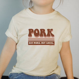 Retro Pork One Piece/T-Shirt (Newborn - Youth XL) - Multiple Colors!