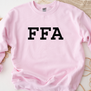 FFA Black Ink Crewneck (S-4XL) - Multiple Colors!