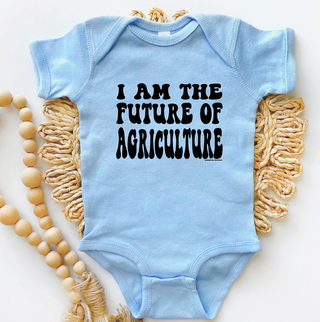 Groovy I AM The Future Of Agriculture One Piece/T-Shirt (Newborn - Youth XL) - Multiple Colors!