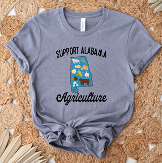 Support Alabama Agriculture T-Shirt (XS-4XL) - Multiple Colors!