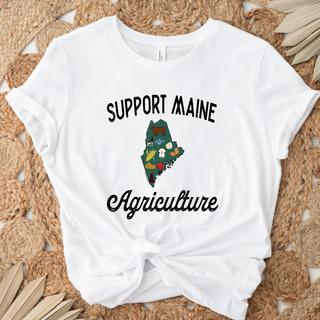 Support Maine Agriculture T-Shirt (XS-4XL) - Multiple Colors!