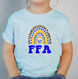 FFA Rainbow One Piece/T-Shirt (Newborn - Youth XL) - Multiple Colors!