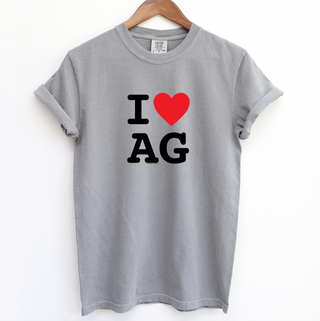 I Heart AG ComfortWash/ComfortColor T-Shirt (S-4XL) - Multiple Colors!