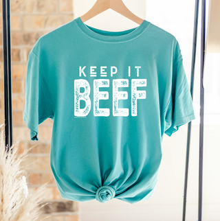 Keep It Beef White ComfortWash/ComfortColor T-Shirt (S-4XL) - Multiple Colors!