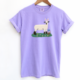 Easter Lamb ComfortWash/ComfortColor T-Shirt (S-4XL) - Multiple Colors!