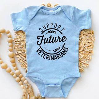 Support Future Veterinarians One Piece/T-Shirt (Newborn - Youth XL) - Multiple Colors!