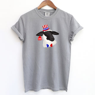 Patriotic Lamb ComfortWash/ComfortColor T-Shirt (S-4XL) - Multiple Colors!