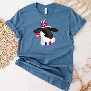 Red, White & Blue Lamb T-Shirt (XS-4XL) - Multiple Colors!